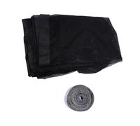 Porte d'écran magnétique Auto-fermeture de fibre lourde Fibre Mesh Curtain de porte d'écran avec crochet et boucle pour la porte coulissante du patio 72x80 pouces