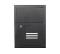 Porte D'Encaissement En Aluminium Peint Fonte Mod. SC1 ALUBOX cm 36x26