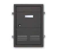 Porte D'Encaissement En Aluminium Peint Fonte Mod. SC2 ALUBOX Cm 40x29