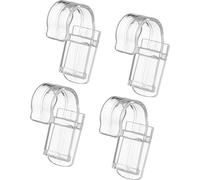 Porte-dentifrice Plastique Multi-Usages Accès Facile Clip de Rangement Suspendu Transparent pour Salle de Bain