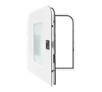 Porte d'entrée de camping-car 762 x 915 mm, porte d'entrée en aluminium