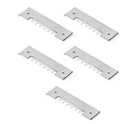 Porte d'entrée de ruche en acier inoxydable, 5 pièces, accessoires d'apiculture, outils pour contrôler les abeilles, Protection d'entrée et de sortie