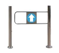 Porte d'entrée de supermarché, ouverture à 90°, charnière à ressort, idéale pour bibliothèques, magasins et centres commerciaux (droite) (80-97 cm)