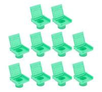 Porte d'entrée des Nids d'Abeilles, Porte 'entrée de Ruche Plastique 10pcs pour Les Abeilles (Green)