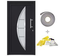 Porte d'entrée principale Anthracite 98x200 cm