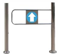 Porte d'entrée sécurisée pour supermarché, fermeture automatique, dimensions 50-100 cm, idéale pour couloir, bibliothèque, centres commerciaux, ouverture à droite, 55 x 100 cm, import-export.