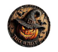 Porte D'entrée Suspendue Festive En Bois Pour Halloween Plaques Vacances Artisanales En Plein Air Décoration De Fête Dans Le Jardin Décoration Artisanale Porte Halloween