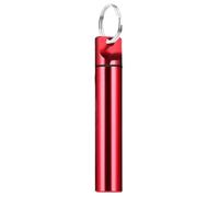 Porte- -dents de poche | Boîte de voyage en alliage d'aluminium, petit récipient de voyage pour -dents, élégant et hygiénique pour les maisons, les bureaux, les restaurants