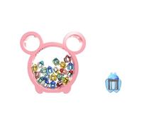 Porte-dents funéraire en forme de fée pour enfants en ABS avec 20 petites dents colorées à l'intérieur Krf126 (taille unique)