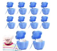 Porte-dents Pour Dents D'enfant - 10 Pièces Avec Lanière Colorée | Conteneur De Fée Des Dents Perdues Pour enfant, Pour Garçons Et Filles, École Maternelle, Salle De Jeux À Domicile, Doté D'une Cons