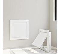 Porte D'Inspection 200x200mm - Blanc Panneau D'accès Panneau D'accès, Trappe De Visite pour Cloisons Sèches, Ports D'accès Personnalisables pour Plafonds Suspendus(250x250mm)