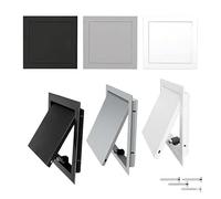 Porte d'inspection 20x20 cm avec fermeture à pression magnétique - trappe robuste en aluminium for cloison sèche
