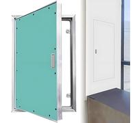 Porte d'inspection en aluminium, grand panneau d'accès pour usage résidentiel et industriel, couvercle de trou d'accès encastré, 45,7 x 61 cm pour un entretien facile