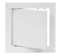 Porte d'inspection en plastique ABS Blanc 150 x 150 mm