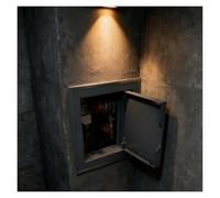 Porte D'inspection Panneau d'accès magnétique personnalisable, trappe d'accès à plusieurs options de couleurs, porte d'inspection magnétique sans outil pour projets de CVC(G,5inx8in(13cmx20cm))