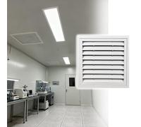 Porte D'inspection Panneau d'accès métallique universel, porte d'inspection à persiennes pour la maintenance des conduits de CVC et équipements en salles blanches(7.9inx11.8in(20cmx30cm))