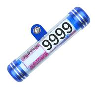Porte-disque de commande de moto - Rangement de papier verrouillable, capsules d'identification fiscale routière, tube de cylindre portable | Étui antirouille pour étiquette de moto, tube de document