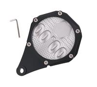Porte-disque d'impôt pour moto | Cadre hexagonal pour permis fiscal | Support en aluminium avec clé pour accrocher cartes et étiquettes sur scooter ou moto