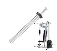 Porte-disques de musculation - Support de stockage à usage intensif pour disques de salle de sport - Accessoires solides pour barre et attache de cage de squat pour famille, amis, adultes et