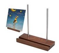 Porte-disques en bois: support d'album solide, support de bureau pour vinyle, étagère de collection décorative, organisateur de musique minimaliste | Vitrine plaque d'art pour accessoires de tournage