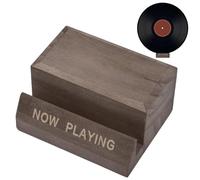 Porte-disques - Support portable, organisateur de disque en bois | Présentoir de disque en vinyle Porte-objets multifonctionnel pour album, support d'organisateur de présentoir mural pour collections