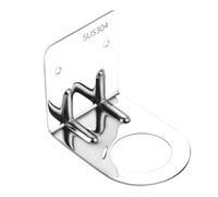 Porte-distributeur de bouteille de savon - bouteilles de distributeur de shampooing suspendus étagère | Support de pompe murale support pot suspendu | Boucle de diamètre variable pour rangement de dou