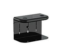 Porte-distributeur de savon liquide double VitrA A4456739 200 x 105 x 125-160 mm, fixation murale, noir brillant