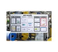 Porte-document A4 - DURABLE - DURAFRAME MAGNETIC TOP - 210 x 40 mm - Magnétique - Pack de 5