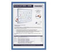 Porte-document DIN A3 bleu Franken ITSA3M sans perforations