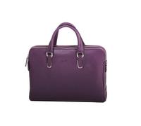 Porte-document - Gérard Hénon - TWIST 16280 - Cuir de Vachette - Violet - Zippée