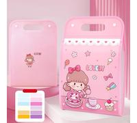 Porte Document Matière, Trieur à Documents avec Fermeture Snap, Convient à la Maison, à l'École et Bureau Classeur accordéon poches avec étiquettes, organiseur pour dossiers extensible (One Size)