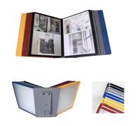Porte Document Mural a4,20 Tableaux d'Affichage a4,Porte-Documents Muraux Multicolores, Adaptés Aux Salles d'Exposition, Restaurants,Bureaux, Etc., Idéal Pour Diverses Exigences De Présentation.