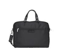 Porte document noir en cuir