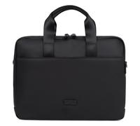 Hexagona - Porte-documents - Compatible ordinateur portable 13'', format A4 et téléphone portable - Pour Homme - Collection Hero - Noir