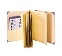 Porte-documents - 21,6 x 27,9 cm, organiseur de rangement de reçus | Porte-documents résistant aux déchirures pour passeport, factures, documents de voyage, lettres, finances