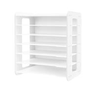 Porte-documents à 7 niveaux en PVC - Organiseur de bureau pour bureau - Porte-documents - Étagère à papier - Compartiments de rangement empilables - Pour la maison, le bureau, l'école - Format A4