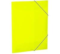 Porte-documents A3 - HERMA - 19696 - Jaune fluo - Plastique robuste - Lavable et durable