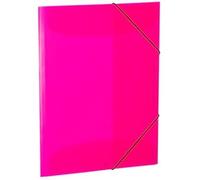 Porte-documents A3 - HERMA - 19698 - Rose fluo - Plastique robuste - Lavable et durable