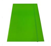 Porte-documents A4 avec élastique rond plat Lot de 6 chemises en carton rigide 600 g avec rabats et rivets chemises avec élastique A4 pour bureau dossier porte-documents