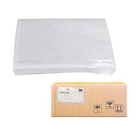 Porte-documents Adhésives Pochettes Transparentes Autocollantes pour Colis Factures Tickets de Livraison Bons de Retour Lot de 100 240 x 180 mm DIN C5