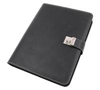 Alassio Porte-documents en cuir 36 cm noir