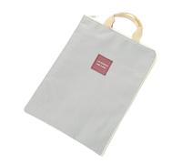 Porte-documents avec fermeture éclair, 4 pochettes pour documents avec fermeture éclair, porte-documents pour bureau, maison, école, voyage, portefeuille, classeur