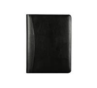 Porte Documents Classeur A4 multifonctionnel for documents, papeterie d'affaires, dossiers de conférence, contrats, organisateur à fermeture éclair, porte-cartes(Black)