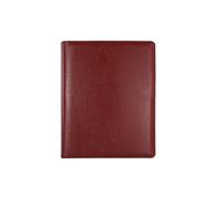 Porte-documents D'affaires Dossier De Conférence En Cuir Avec Presse-papiers Classeur À 4 Anneaux Pour Les Entretiens De Réunion Fermeture Magnétique