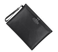 Porte-documents de grande capacité avec code résistant à la température, sac de protection pour argent, contrat et certificat