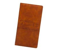 Porte-documents de véhicule - Portefeuille en cuir synthétique, organiseur de cartes portable, support de conduite compact, texture lisse avec fermeture sécurisée | Portefeuille pour permis de