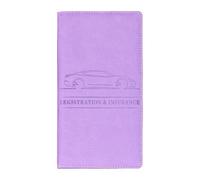 Porte-documents De Voiture - Portefeuille D'enregistrement, Organisateur D'assurance Comppact | Case De Compartiment De Camions Automobiles, Cartes De Permis De Conduire, Pochette De Stockage D'inform