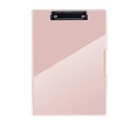 Porte-documents double couche avec porte-bloc résistant à l'eau et à la poussière, étui de rangement avec planche à écriture, organiseurs multifonctionnels