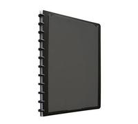 Porte-documents - ELBA - 6143 - Vario-zipp - 20 pochettes A4 - Noir 235 x 310 mm