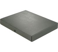 Porte-documents ELBA DIN A4 hauteur de remplissage : 40 mm noir avec fermeture à bouton-pression